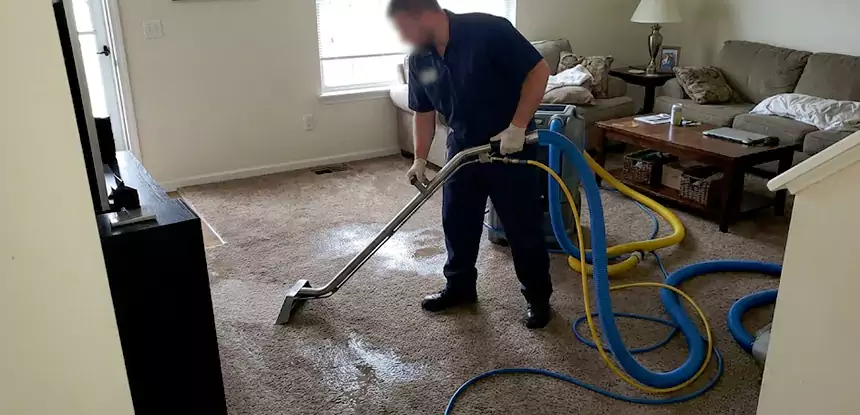 Flooded Basement Carpet Cleanup Eton